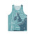 Unisex tank top with shipping forecast regions design