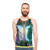 Unisex tank top with Athena and Arachne Greek mythology design - men