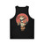 Shinobi cat unisex tank top - Back