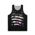 Unisex disco music tank top