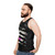 Unisex disco music tank top - men side