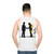 Classic Pink Floyd Unisex Tank Top with "Shine On You Crazy Diamond" Design - men back
