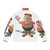 Carl Wheezer from Jimmy Neutron wearing a cozy puffer jacket - Back