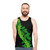 Maile And Mokihana Unisex Hawaiian Inspired Tropical Floral Tank Top - men