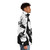 Carl Gustav Jung inspired puffer jacket featuring psychology and philosophy design elements - men side right