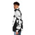 Carl Gustav Jung inspired puffer jacket featuring psychology and philosophy design elements - men side left
