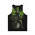 Cosmic Astropical Strum Unisex Tank Top - Back