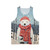 Vintage Christmas White Bear Winter Artwork Unisex Tank Top