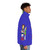 Captain Kremmen Kenny Everett Puffer Jacket - Retro Cartoon Spaceman Superhero Comedy - men side right