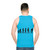 Funny bicycle evolution unisex tank top - men back