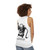 Spooky horror lasagna unisex tank top - women back