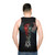 Ville Valo Neon Noir Unisex Tank Top - men back