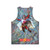 Shazam comic book collage unisex tank top - Back