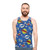 Villanelle Pajama Design Unisex Tank Top - men