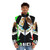 Canelo Alvarez wearing the official Puffer Jacket of the Mexican boxing champion - men front