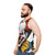 Vintage Evil Clown Unisex Tank Top - men side