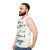 Sharks Unisex Tank Top - Featuring Diverse Shark Species - men side