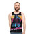 Madmartigan Outrun Style Classic 80s Unisex Tank Top - men