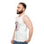Superhero Mom Unisex Tank Top - men side
