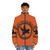 Camp Half Blood Logo Puffer Jacket featuring the iconic camp logo from the Percy Jackson series - men front