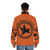 Camp Half Blood Logo Puffer Jacket featuring the iconic camp logo from the Percy Jackson series - men back
