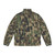 Camouflage cats puffer jacket featuring a military-inspired camo pattern design - Back