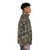 Camouflage cats puffer jacket featuring a military-inspired camo pattern design - men side right