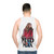 Retro 'Mad Max' x 'Stranger Things' Unisex Tank Top - men back