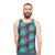 Everglades-inspired pacifist unisex tank top - men