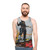 Mad Max distressed movie poster unisex tank top - men