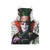 Unisex Mad Hatter Tank Top featuring Johnny Depp's iconic character - Back