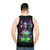 Unisex Shadow Wizard Money Gang Graphic Tank Top - men back