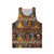 Unisex Ethiopian Tank Top with Traditional Motifs