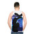 Assassin's Creed silhouette unisex tank top - men back