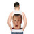 Macauly Culkin in his iconic "Home Alone" role on a unisex tank top - men back