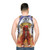 Ether Unisex Graphic Tank Top - men back