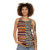 Scandinavian pattern unisex tank top - women