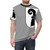 Graphic t-shirt featuring the cross logo of the Swiss canton of Basel - men front