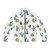 Cacti Cats Puffer Jacket with adorable cactus cat pattern