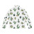 Cacti Cats Puffer Jacket with adorable cactus cat pattern - Back