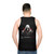 Assassin's Creed medieval warrior fan art unisex tank top - men back