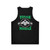 Vegan muscle gym unisex tank top - Back