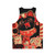 Lucky Cat Revolution Unisex Anime-Style Tank Top - Back