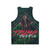 Vaporwave Trump Unisex Tank Top - Back
