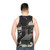 Surreal dreamscape graphic tank top - men back