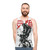 Vaporwave Japanese Cyberpunk Unisex Tank Top - men