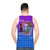 Vaporwave Fiji Bottle Unisex Tank Top - men back