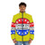 Chekov for President Sci-Fi Puffer Jacket with Star Trek and Pop Art Design - men front
