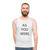 Unisex Oasis and Beady Eye Inspired Tank Top - men