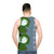 Vaporwave-inspired tank top with anime girl graphics - men back